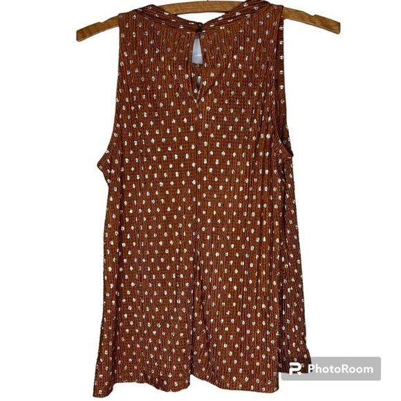 ANTHROPOLOGIE Lennox Polka Dot Halter Top Size XS - Picture 4 of 16